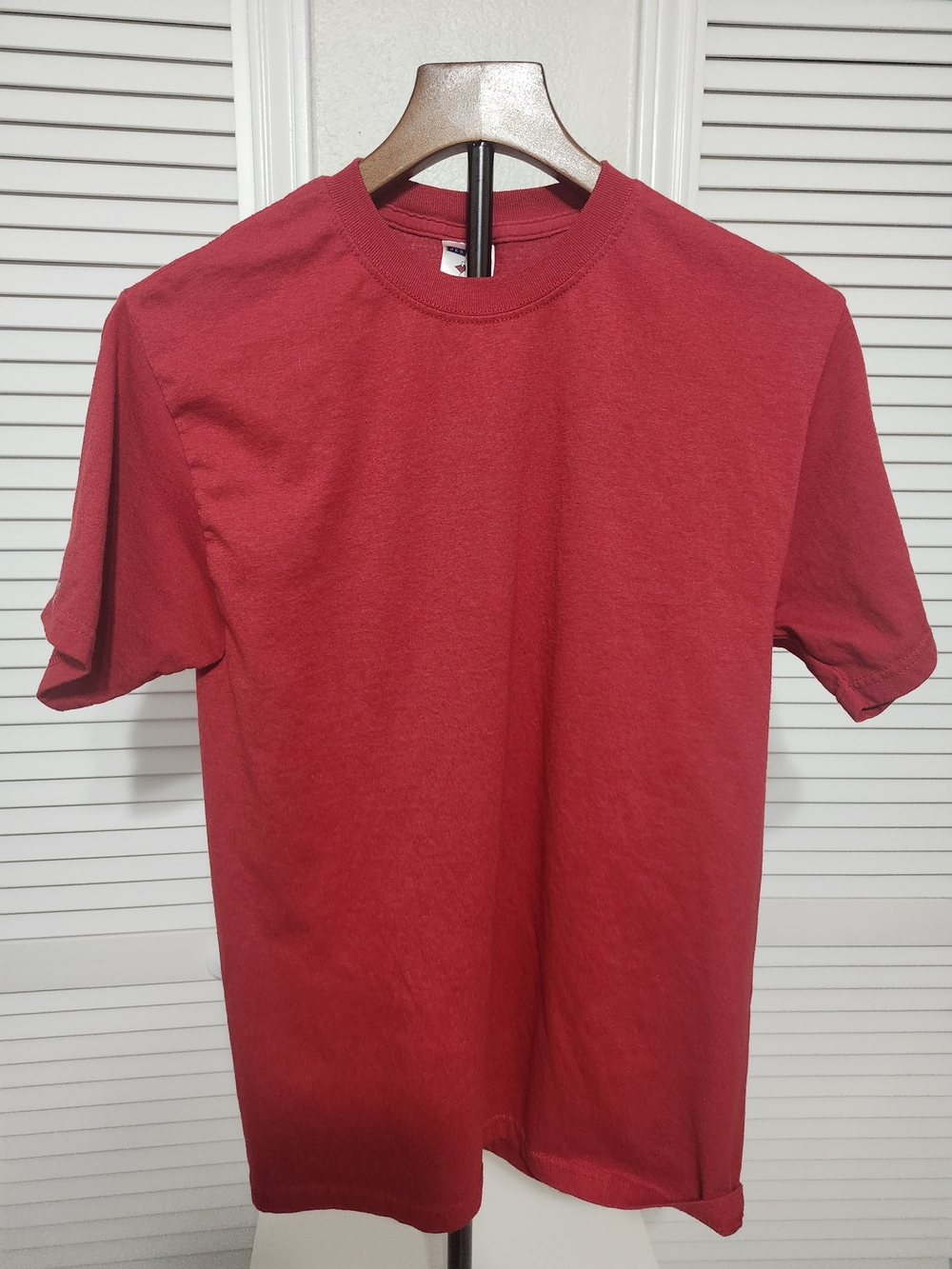 Jerzees Short-Sleeve Crewneck T-Shirt - Red